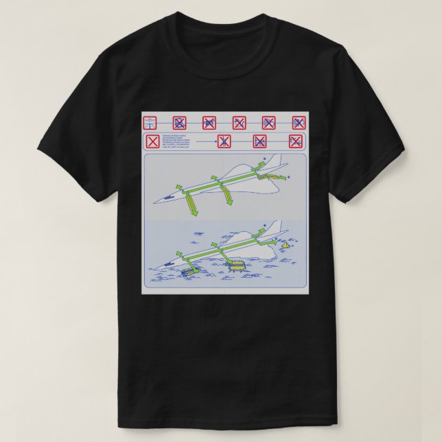 Camiseta Para su seguridad (Diseño del anverso)