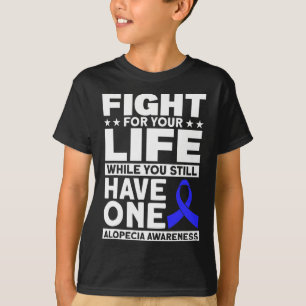 Camiseta Para su soporte de vida Alopecia Cinta de sensibil