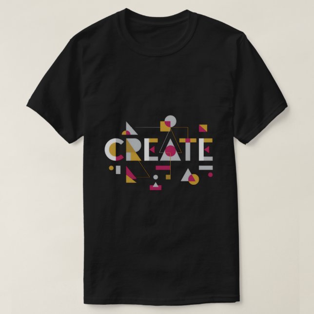 Camiseta para todos, con estampados modernos. (Diseño del anverso)