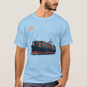 Camiseta Para todos los capitanes en el contenedor