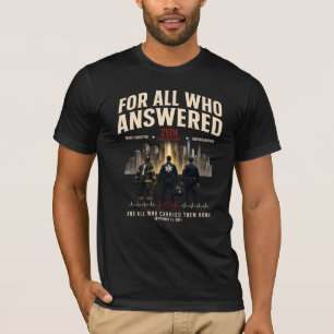 Camiseta Para Todos los que Respondieron en el 25º Aniversa