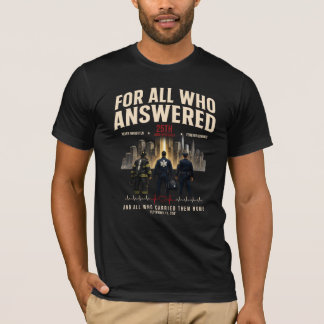 Camiseta Para Todos los que Respondieron en el 25º Aniversa