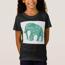 Camiseta para un chica con un elefante estampado