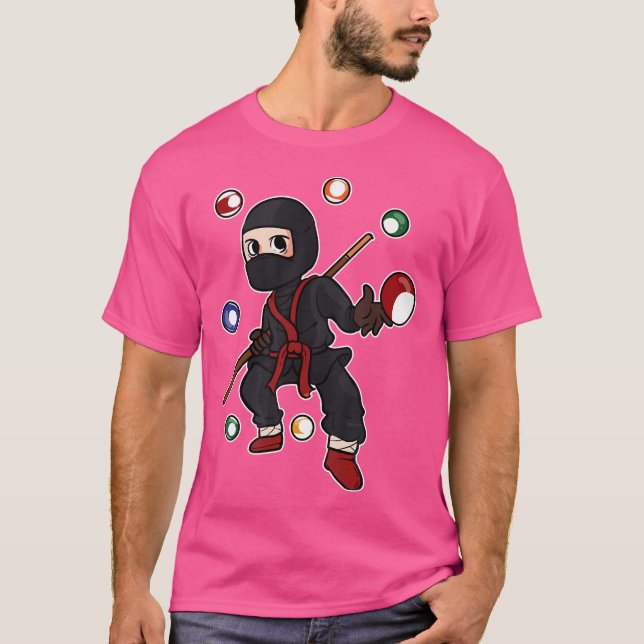 Camiseta Para un jugador de billar (Anverso)