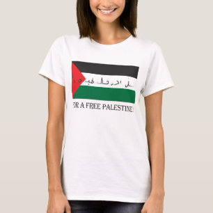 Camiseta ¡Para una Palestina libre!