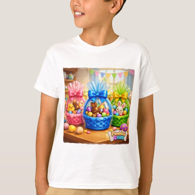 Camiseta Parables4Kids - Easter Celebration (Anverso)