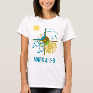Camiseta Parábola del sembrador/cuatro suelos - evangelio