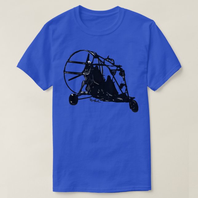 Camiseta Paracaídas alimentado por Air World 912  (Diseño del anverso)
