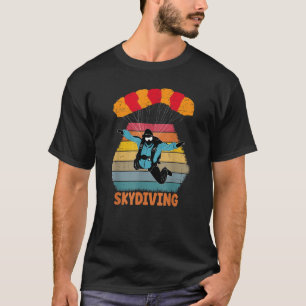 Camiseta Paracaídas De Buceo Vintage Para Hombres Mujeres