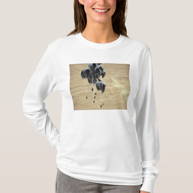 Camiseta Paracaídas de paquetes de sistemas de entrega de c (Anverso)