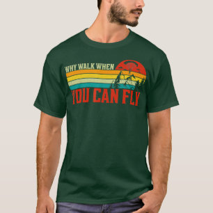 Camiseta Paracaídas de paracaidismo ascensional P