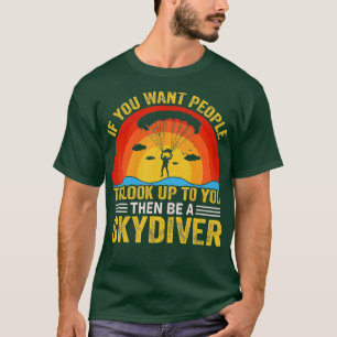 Camiseta Paracaídas de paracaidismo ascensional P