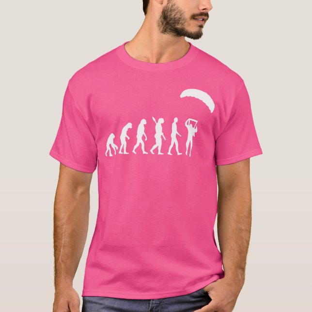 Camiseta Paracaídas de Skydiver Evolution (Anverso)