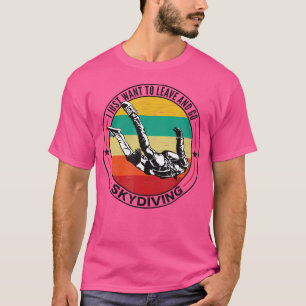 Camiseta Paracaídas en paracaídas divertidos Skydiv