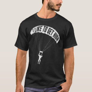 Camiseta Paracaídas Skydive Paracaidista De Skydiver Que Me