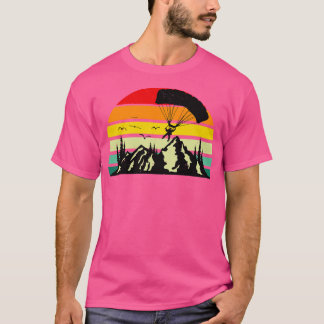 Camiseta Paracaídas Skydiver Retro Vintage