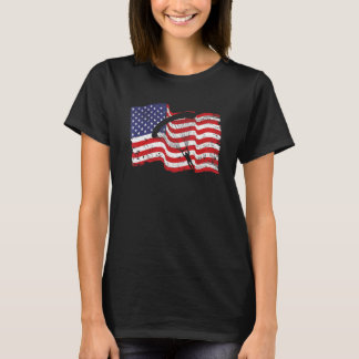 Camiseta Paracaidismo aéreo paracaidista americano