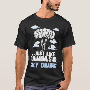 Camiseta Paracaidismo aéreo Skydiver Skydiver