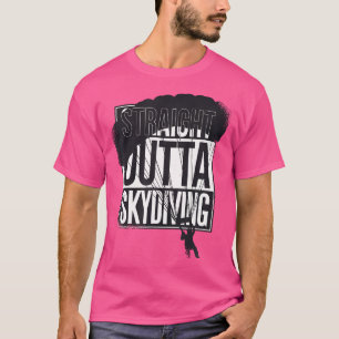 Camiseta Paracaidismo de paracaidismo ascensional