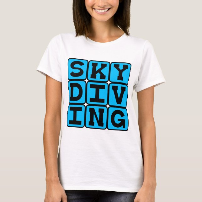 Camiseta Paracaidismo, Deportes (Anverso)
