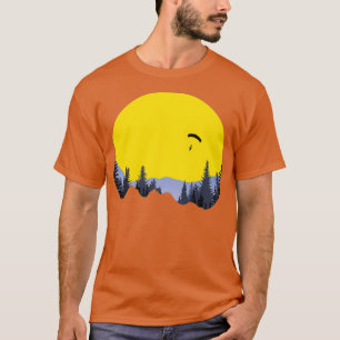 Camiseta Paracaidismo en Skydive en la cordillera