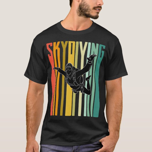 Camiseta Paracaidismo en Skydiving _13 (Anverso)