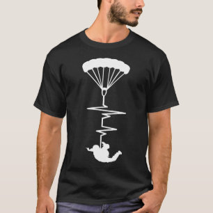 Camiseta Paracaidismo Latido Cute