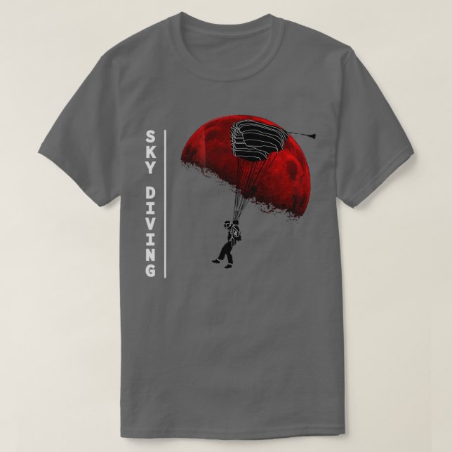 Camiseta Paracaidismo paracaidista 1 (Diseño del anverso)