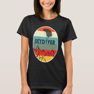 Camiseta Paracaidismo Paracaidista Antiguo Salto BASE Parac