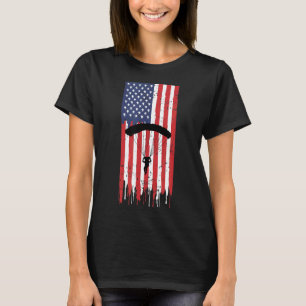 Camiseta Paracaidismo Paracaidista Estadounidense Paracaidi