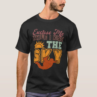 Camiseta Paracaidismo Paracaidista Excusa Mientras Besos El