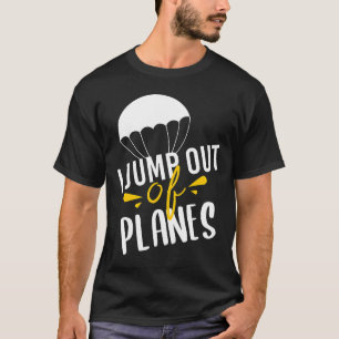 Camiseta Paracaidismo Saltar De Aviones Paracaidista