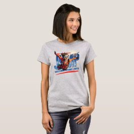 Camiseta Paracaidismo-Siente la Libertad Sobre las Nubes | 