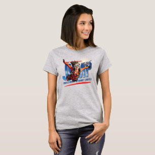 Camiseta Paracaidismo-Siente la Libertad Sobre las Nubes