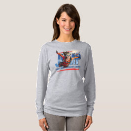 Camiseta Paracaidismo-Siente la Libertad Sobre las Nubes | 