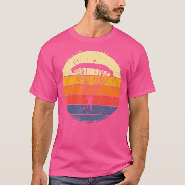 Camiseta Paracaidismo Skydive cabeza libre hacia abajo Skyd (Anverso)