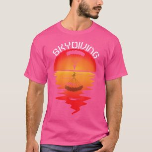 Camiseta Paracaidismo Skydiver Sunset