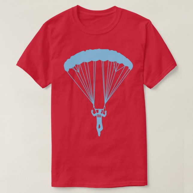 Camiseta paracaidismo suicida (Diseño del anverso)