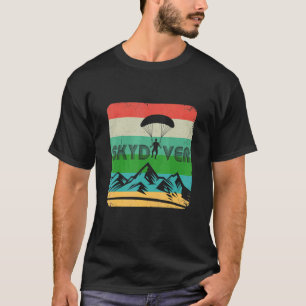 Camiseta Paracaidismo y atleta extremo Paracaidismo para un