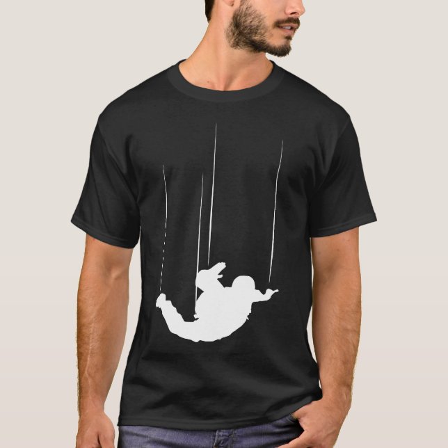 Camiseta Paracaidismo y caída libre (Anverso)