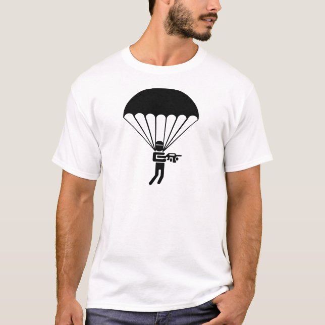Camiseta Paracaidista (Anverso)