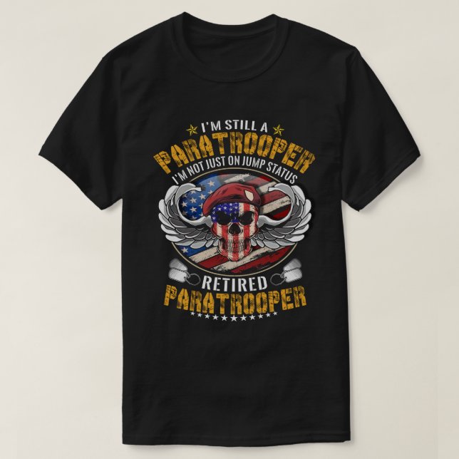 Camiseta Paracaidista de la División Aérea del Ejército de  (Diseño del anverso)