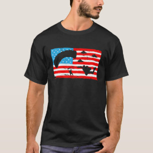 Camiseta Paracaidista de paracaidismo divertido Skydi