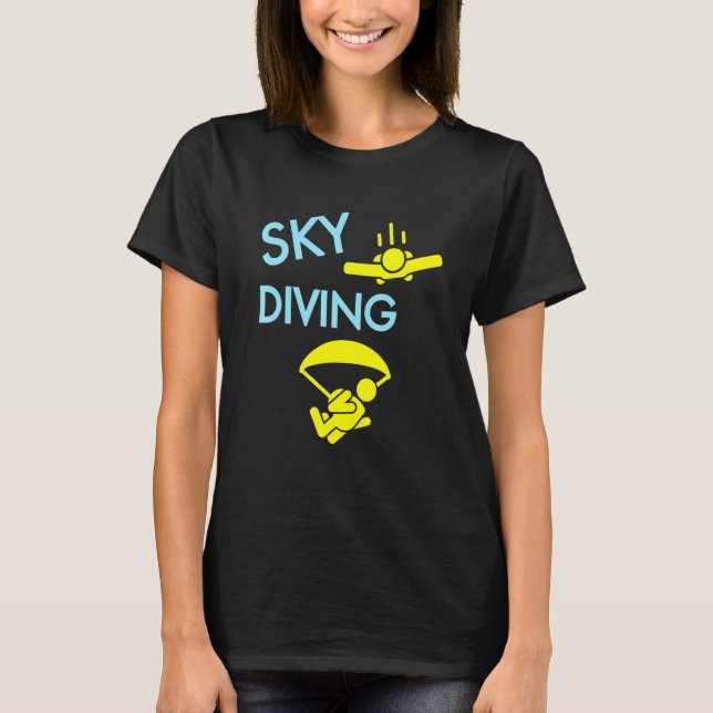 Camiseta Paracaidista de Skydive (Anverso)