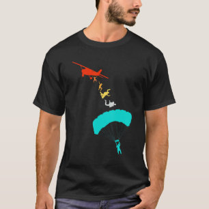 Camiseta Paracaidista Divertido Salta Del Avión Paracaidism