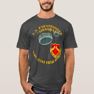 Camiseta Paracaidista estadounidense 2ª Bn 321ª Artillería 