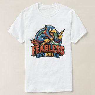 Camiseta Paracaidista intrépido con paracaídas colorido en