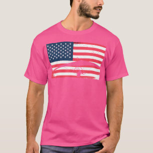 Camiseta Paracaidista Paracaidismo América Bandera De EE. U