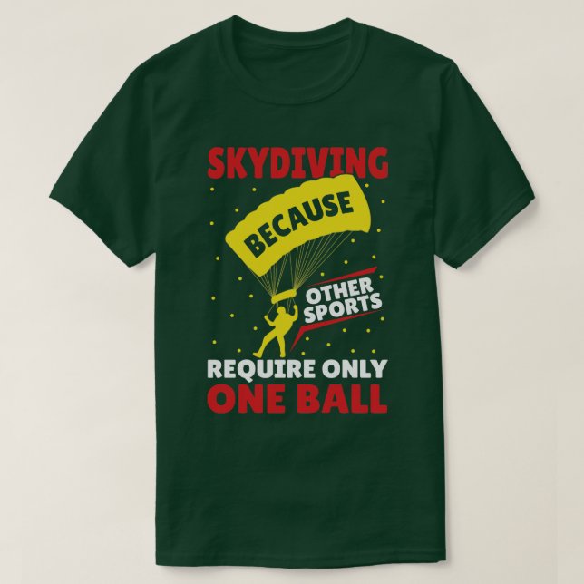 Camiseta Paracaidista paracaidista Skydiver idea de regalo (Diseño del anverso)