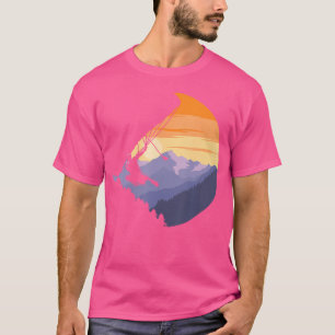 Camiseta Paracaidista Silhouette Skydiving Skydive Sky Buce